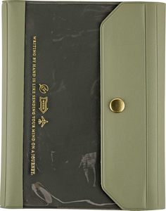 Made in Japan Hobonichi Techo A6 <b>Leather</b> Hardcover Planner Cover Minimalist Notebook Cover Snap Closure Journal Cover Gift - Product Image 1