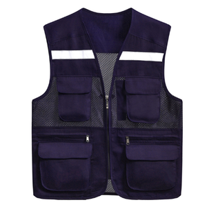 Gilet de sécurité réfléchissant personnalisé haute visibilité classe 3 unisexe sans manches avec logo personnalisé Softshell - Product Image 3