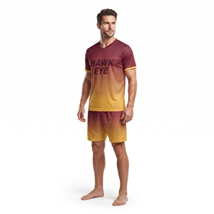 Ensemble de maillots de football pour hommes, uniforme d'équipe de football, vêtements de sport personnalisés, shorts d'entraînement, vente en gros - Product Image 3