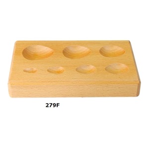 Bloque de troquelado de alta calidad con 7 cavidades en forma de lágrima, herramientas premium para la fabricación de joyas y el mejor producto al precio mayorista más bajo. - Product Image 1