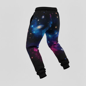 กางเกงวอร์มพิมพ์ลายสไตล์ใหม่สำหรับผู้ชาย วัสดุคุณภาพดี ผลิตโดยผู้ผลิตชั้นนำ รับผลิตแบรนด์ส่วนตัว ออกแบบเองได้ - Product Image 5