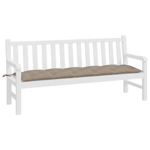 Coussin de banc de jardin en tissu Oxford taupe 100% polyester - Product Image 3
