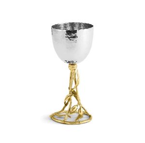 Nouvelle Arrivée : Coupe Kiddush en Argent avec Tige en Forme de Papillon, Gobelet à Vin Judaïque de Luxe pour Décoration de Fêtes - Product Image 4