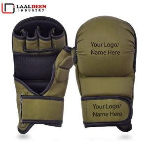 ถุงมือ MMA แบบไม่มีนิ้ว คุณภาพดี ขายดี สำหรับฝึกซ้อมมืออาชีพ ออกแบบได้ตามต้องการ - Product Image 1