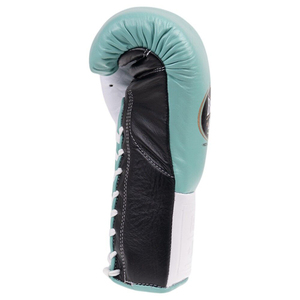 Gants de boxe en cuir véritable personnalisés No Boxing No Life pour l'entraînement et le sparring, avec fermeture auto-agrippante et à lacets - Product Image 4