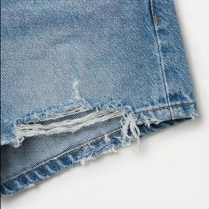 Mini-jupes imprimées chic style urbain pour femmes, décontractées, style gothique, en jean, sexy, avec nœud décoratif, tendance printemps-été - Product Image 6