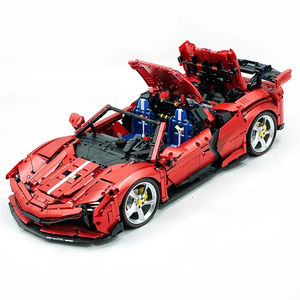 Guli 10623 SF90 Blocs d'assemblage en plastique ABS, modèle de voiture télécommandée, jouet éducatif, ensemble de construction, 3982 pièces, échelle 1:1, unisexe - Product Image 2