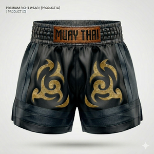 กางเกงมวยไทย ระบายอากาศได้ดี ผลิตจากผ้าสแปนเด็กซ์/โพลีเอสเตอร์ สำหรับกีฬา MMA มวยซานด้า ฟิตเนส ยูเอฟซี ระดับมืออาชีพ - Product Image 1