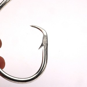 [Yooseung Industrial] Big <b>Game</b> Fish <b>Hook</b> Heavy Duty Forged Stainless Steel Offset Sharp Barbed Tuna Circle Fishhook - Product Image 2