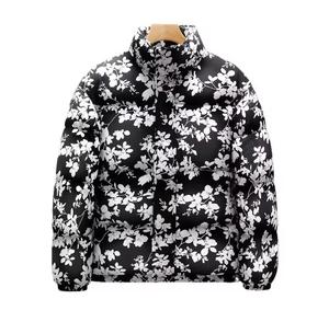 Veste matelassée à capuche pour homme, coupe-vent, décontractée, hiver, doublure polaire épaisse, rembourrage en polyester 220g, fermeture éclair sur le devant, motif à carreaux - Product Image 5