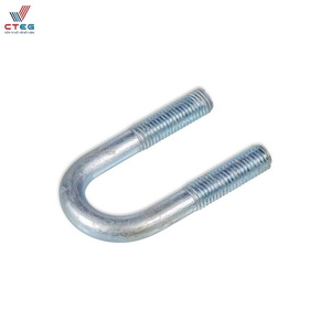 Ancre en U industrielle professionnelle M16 zinguée pour la construction et les connexions - Product Image 4