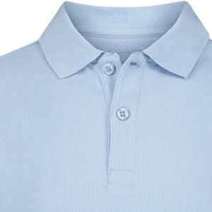 Polo Azul Claro para Hombre, Manga Corta, Informal, de Algodón Piqué Premium, Camiseta con Cuello, Ropa de Golf para Negocios - Product Image 5