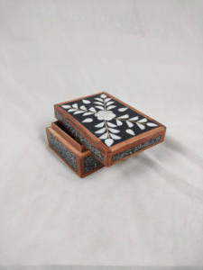 Elevate Your Style with Exquisite Flower-Style Marble Stone Inlay Polished <b>Keep</b> <b>Sake</b> <b>Box</b> Decorative Jewelry <b>Box</b> Stone Crafts - Product Image 6