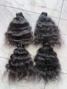 Cheveux brésiliens de luxe en gros, 12-30 pouces, cheveux brésiliens Remy, trame simple, vague corporelle, mèches de cheveux, 100g, couleur naturelle, machine - Product Image 2