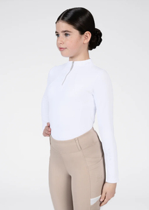 Vêtements de base pour l'équitation pour enfants, tissu extensible doux, confortable pour l'entraînement, vêtements de base pour l'équitation personnalisés - Product Image 6