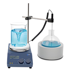 7-Zoll LCD Glas-Keramik Magnetischer Mixer Heizplatte 20L Kosmetik Parfüms Laborausrüstung Magnetrührer - Product Image 4