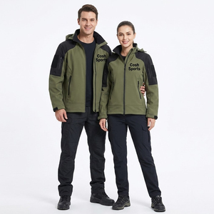 Chaquetas Cortavientos Personalizadas al por Mayor para Actividades al Aire Libre, Chaquetas Softshell Unisex con Capucha Resistentes al Agua - Product Image 1