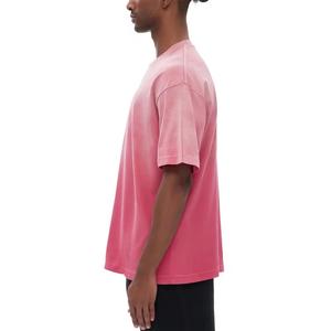Acid Wash <b>Oversized</b> T <b>Shirt</b> 100% Cotton Vintage Washed Tee Blank Streetwear O Neck Short Sleeve for Men Acid Washed <b>Shirts</b> - Product Image 4