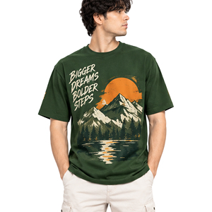 Cotton Tees Custom Printed Oversized Casual Crew Neck Short Sleeve Fashion Streetwear <b>T</b> <b>Shirts</b> OEM ODM Mens 100% Cotton Graphic - Product Image 3