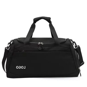 Sac de sport en nylon personnalisé, nouveau design tendance, grande capacité, sac de voyage pour le sport et le yoga, sac de sport portable avec compartiment à chaussures - Product Image 1