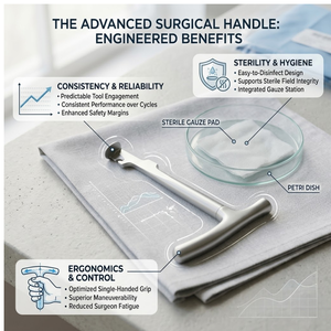 Cizalla para Huesos Lebsche Profesional de 200 mm - Instrumentos Quirúrgicos de Acero Inoxidable de Alta Calidad - Product Image 2