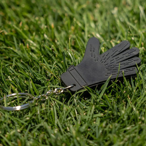Professional Gloves <b>Custom</b> Soft Rubber/Silicone/PVC <b>Keychain</b> 2D/3D Logo Lightweight Adjustable Goalkeeper Gloves <b>Keychain</b> - Product Image 6