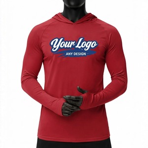 Camisa Ligera de Manga Larga con Capucha para Hombre, 300 Gramos, Protección UV 50+, Transpirable, de Secado Rápido, Diseñada para Pesca - Product Image 2