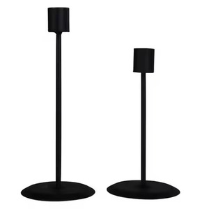 Décoration de table vintage, porte-bougie en métal, élégant support à bougie, centre de table, accent décoratif pour l'intérieur de la maison - Product Image 6