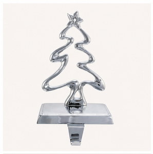 Festive <b>Stocking</b> Holder <b>Christmas</b> Mantel Accent for Holiday Fireplace Shelf Home Settings Seasonal Gatherings and Celebrations - Product Image 3