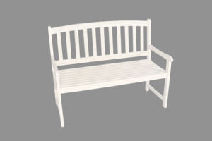 Banco de Color Blanco con Estructura Resistente que Ofrece Asientos Cómodos en Oficinas, Escuelas y Áreas de Recepción - Product Image 6