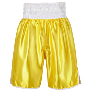Shorts de boxe Muay Thai personnalisés de qualité supérieure, extensibles, confortables, légers, durables, respirants, unisexes, 100% polyester, séchage rapide - Product Image 6