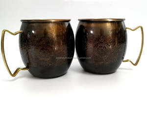 แก้วน้ำดื่มทองแดงแบบพรีเมี่ยมเหมาะสำหรับใช้ในครัวเรือนในมื้อกลางวันและมื้อเย็นเหมาะสำหรับการดื่มน้ำทุกวัน - Product Image 3