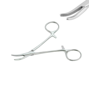 Pinzas arteriales Spencer-Wells premium de 13 cm, 15 cm y 20 cm, rectas y curvas, de acero inoxidable, instrumentos quirúrgicos hemostáticos con certificación CE e ISO - Product Image 5