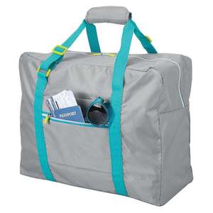 Water Resistant Travel Luggage <b>Bag</b> Underseat Carry On Flight Tote Multi Functional <b>Overnight</b> <b>Bag</b> with Adjustable Straps - Product Image 1