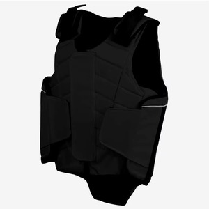Protector Corporal Ecuestre Personalizado en Negro y Azul Marino, Chaleco de Seguridad para Montar a Caballo, Protección Contra Impactos de Espuma EVA, Venta al Por Mayor OEM - Product Image 5