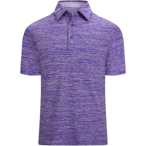 Chemise de golf en coton 100% à séchage rapide, anti-plis, tricotée, avec logo personnalisé, fabricant de chemises de sport - Product Image 5