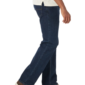 Pantalones Vaqueros de Corte Recto para Hombre, Disponibles, de Alta Calidad, Suaves y Cómodos, de Color Sólido - Product Image 2