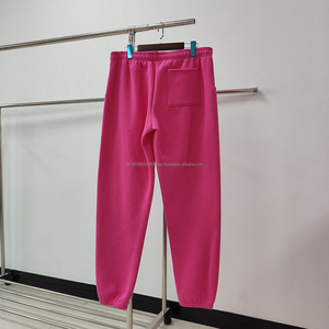 Pantalones deportivos de moda europea y americana para hombres y mujeres Kapok Foam Feet Casual Hoodies sueltos Cierre elástico de cintura media - Product Image 5