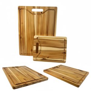 Tabla de Cortar de Bambú, Tabla de Picar para Cocina, Duradera, Ecológica, Resistente a los Olores, Segura para Alimentos, para Carne, Verduras, Frutas, Uso Doméstico - Product Image 2