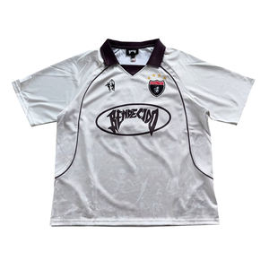 เสื้อฟุตบอลสีชมพูสำหรับผู้ชาย Bendecido แขนสั้น พิมพ์ลายแบบ Sublimated ระบายอากาศได้ดี ทรงปกติ คอปกพับได้ เสื้อผ้าสำหรับผู้ใหญ่ - Product Image 3