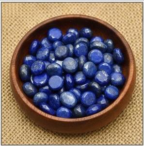 Lot en gros de cabochons en lapis-lazuli naturel, pierres semi-précieuses lisses, pierres précieuses de qualité supérieure pour la fabrication de bijoux - Product Image 1