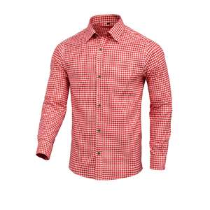 Tenue traditionnelle bavaroise pour homme, 5 pièces, style Oktoberfest, avec chemise, bretelles et Lederhosen, pour festival alpin - Product Image 4