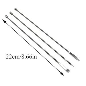 Nuevas Pinzas Cuchara de Acero Inoxidable 2 en 1 para Degustación y Prueba de Chef, con Recubrimiento de Color, para Cocina y Alimentos - Product Image 3