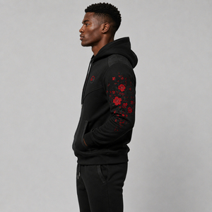 Sudadera con Capucha de Alta Calidad, Unisex, con Bordado 3D, Estampado Otoñal, Personalizada, para Hombre, Talla Grande, Transpirable, Ecológica, Informal - Product Image 4