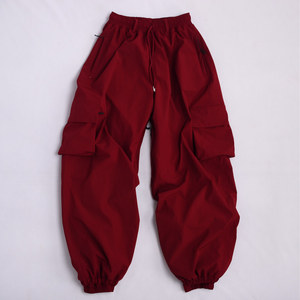 Fabricación de alta calidad Pantalones de nieve Baggy Estilo único y diseño de gran tamaño impermeable y resistente al viento personalizado para deportes de invierno - Product Image 1