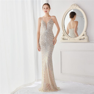Vestido de Fiesta Elegante para Mujer, Diseño Nuevo y Sexy, Vestido Holgado con Tirantes, Vestido de Noche para Graduación - Product Image 6