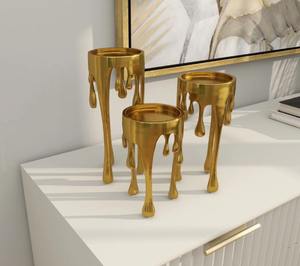 Elegante candelabro moderno de aluminio de 11.8 pulgadas para decoración de mesa en bodas y espacios habitables al mejor precio. - Product Image 2