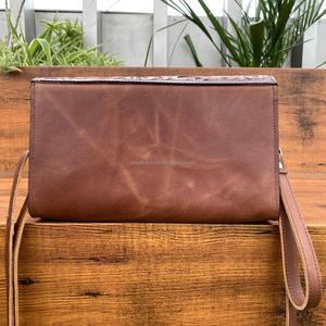 Women's Hand Tooled Leather Shoulder Bags Real Genuine Cowhide Leather Purses and Handbags Luxury 2025 Fashion for Ladies - Product Image 5