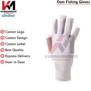 Gants de pêche résistants aux UV, vente en gros directe d'usine, gants de pêche respirants pour hommes, conception personnalisée OEM - Product Image 5