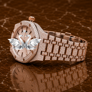 Reloj de Lujo para Hombre, Mecánico, con Moissanita, Clásico, de Moda, Edición Limitada, Correa de Goma, Analógico, de Acero Inoxidable - Product Image 3